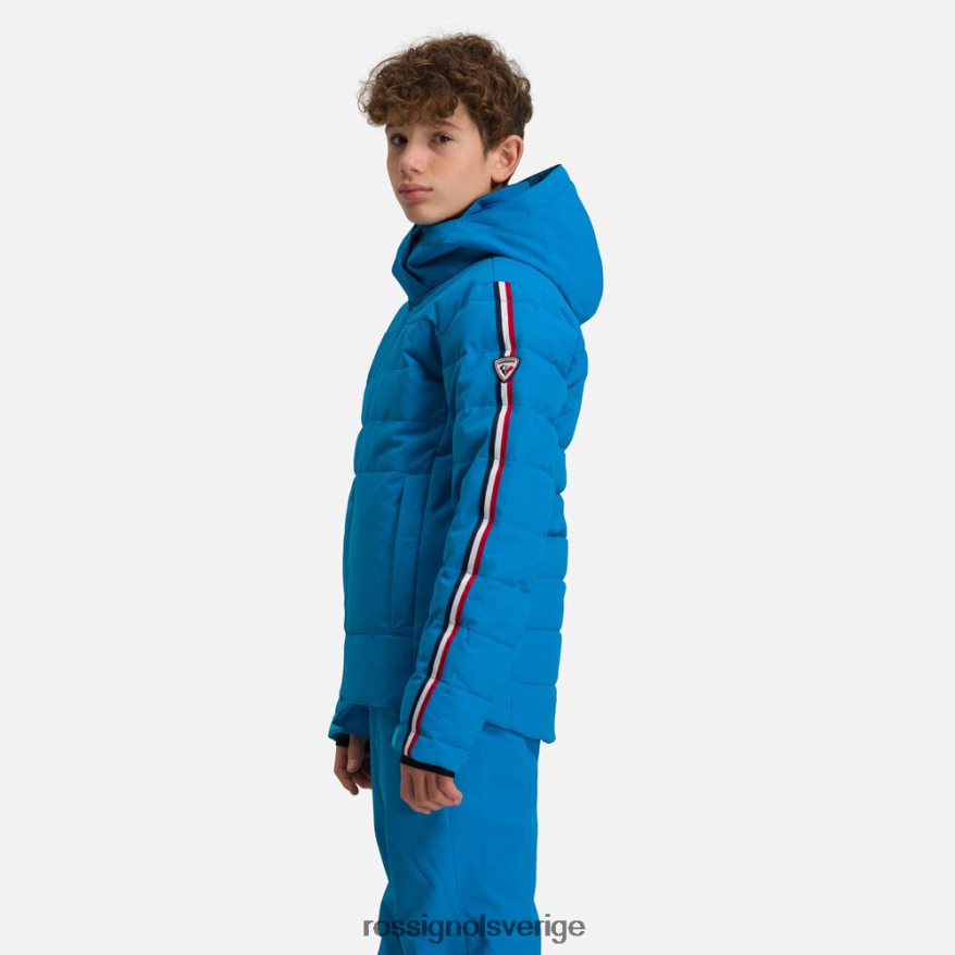 Pojkar Rossignol blå hiver polydown skidjacka blast 0P00HR1231