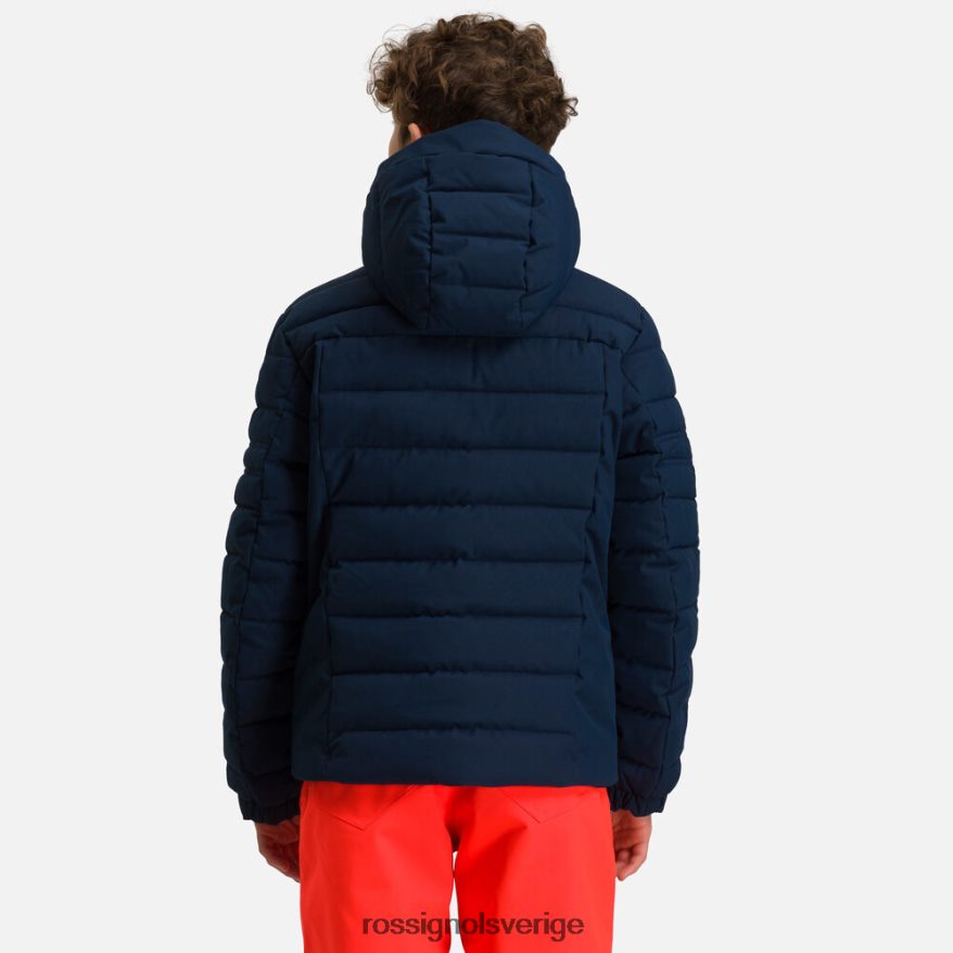 Pojkar Rossignol mörk marinblå snabb skidjacka blast 0P00HR1214