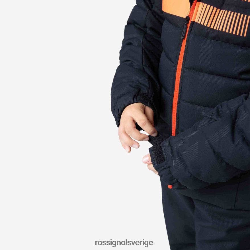 Pojkar Rossignol svart rapide hero skidjacka blast 0P00HR1222