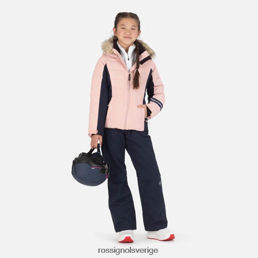 flickor Rossignol bicolor skidjacka i polydown blast 0P00HR1212