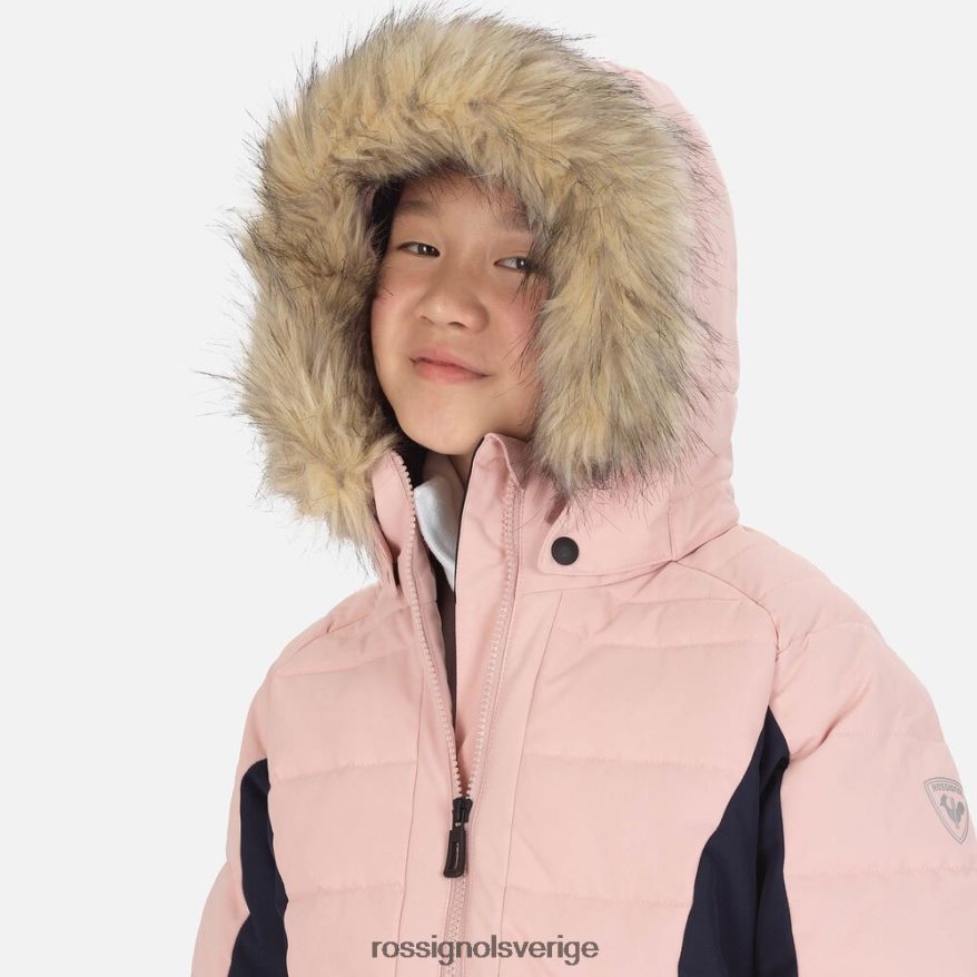 flickor Rossignol bicolor skidjacka i polydown blast 0P00HR1212