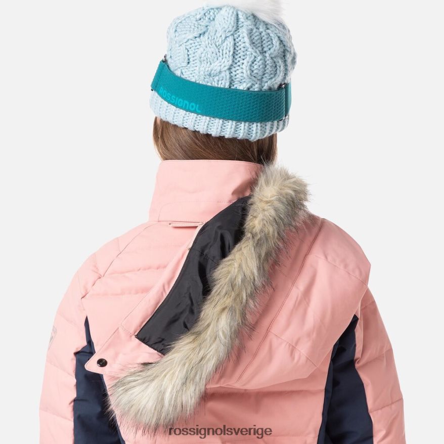 flickor Rossignol cooperpink skidjacka i polydown blast 0P00HR1182