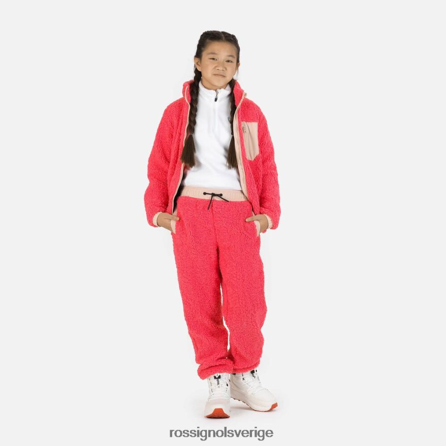 juniorer Rossignol pinklyft fleecebyxor bottnar 0P00HR1156