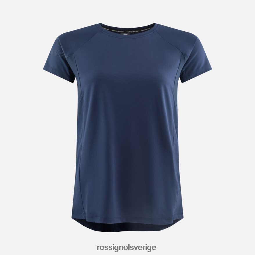 kvinnor Rossignol mörk marinblå kortärmad jersey avslappnad passform blast 0P00HR853