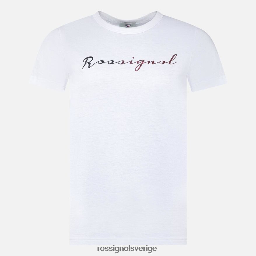 kvinnor Rossignol vit logotyp t-shirt blast 0P00HR694