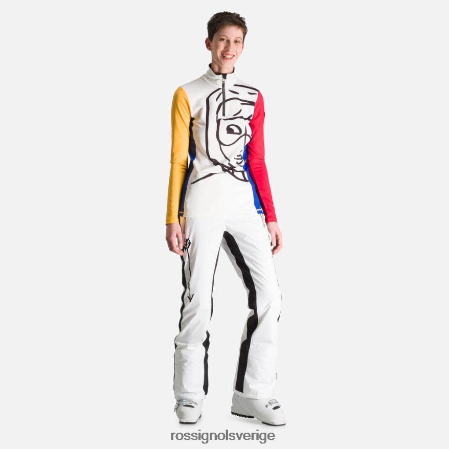 kvinnor Rossignol multico jcc bessi topp med halv dragkedja blast 0P00HR765