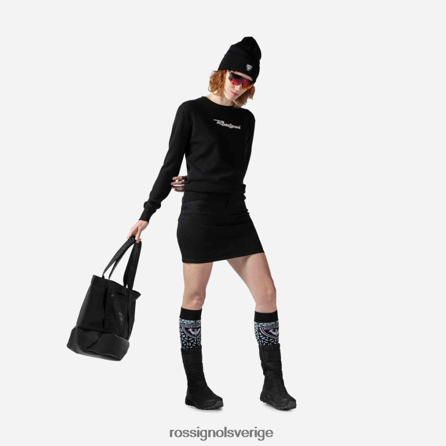 kvinnor Rossignol svart signatur stickad tröja blast 0P00HR902