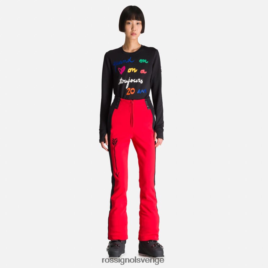 kvinnor Rossignol röd jcc brady mjuka byxor bottnar 0P00HR1124