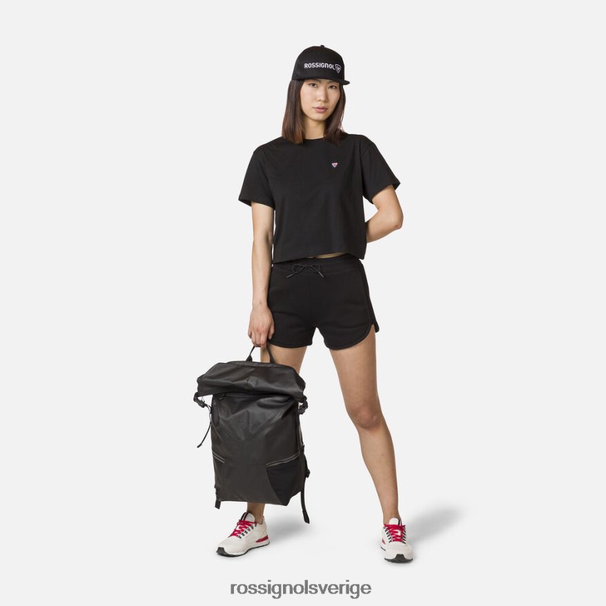 kvinnor Rossignol svart bekväma shorts i bomull bottnar 0P00HR920