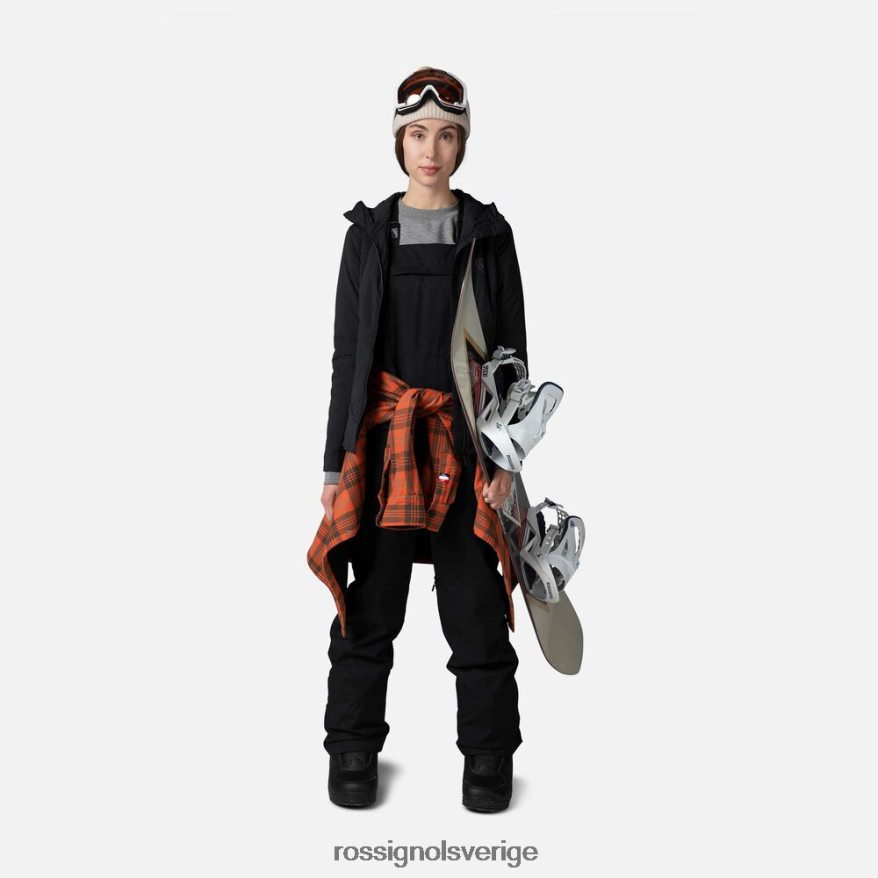 kvinnor Rossignol svart huvjacka på sidan blast 0P00HR814