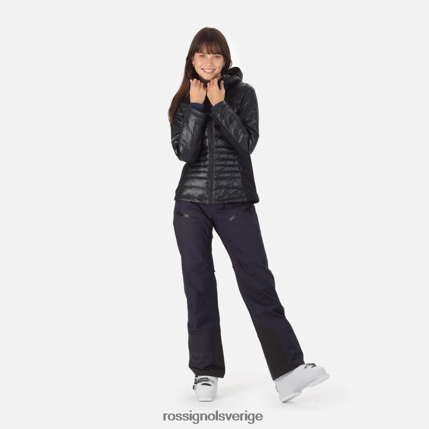 kvinnor Rossignol svart skpr hybrid lätt jacka blast 0P00HR800