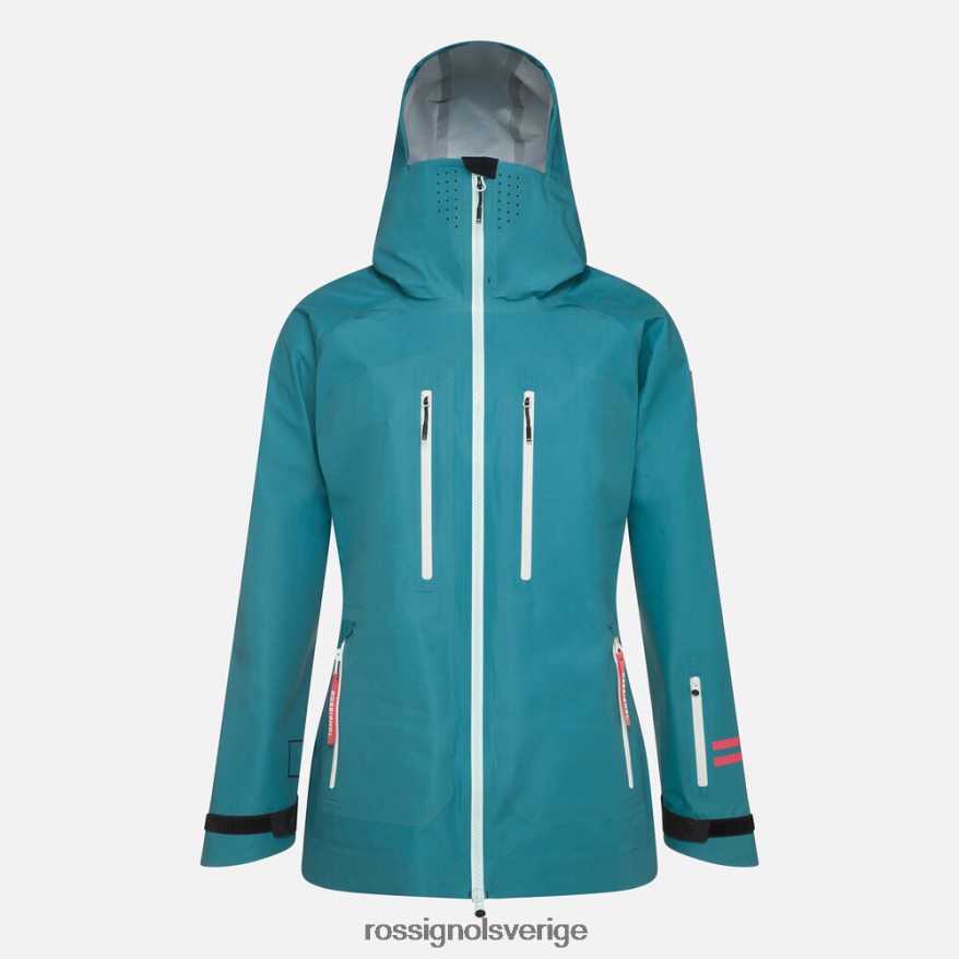 kvinnor Rossignol mörksmaragd ateliers skidjacka blast 0P00HR1117