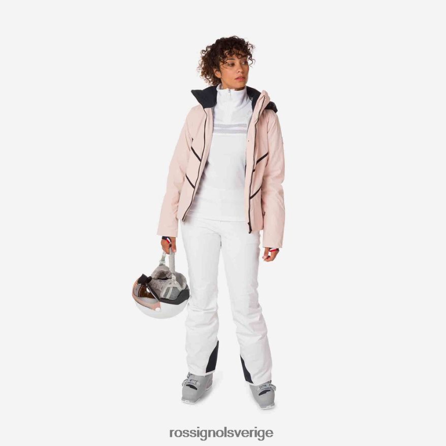 kvinnor Rossignol puderrosa react merino skidjacka blast 0P00HR1081