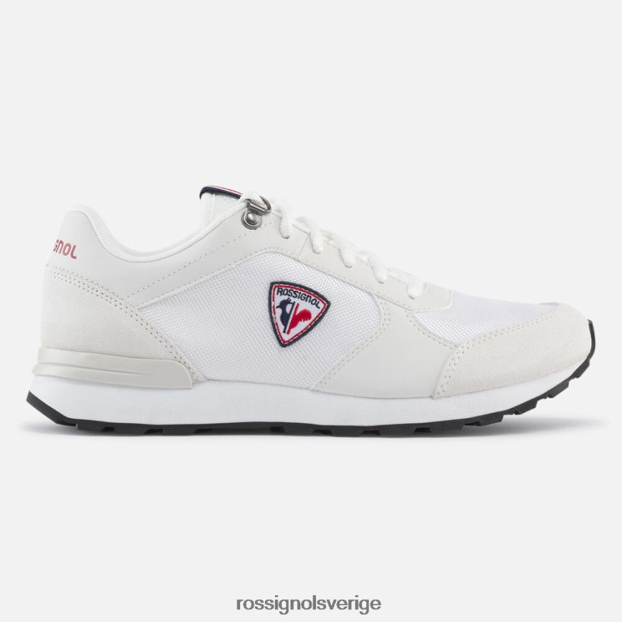 kvinnor Rossignol vit arv sneakers Skodon 0P00HR701