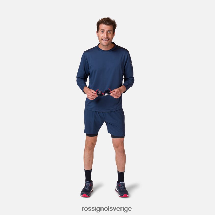 män Rossignol mörk marinblå lätt mellanlager blast 0P00HR502