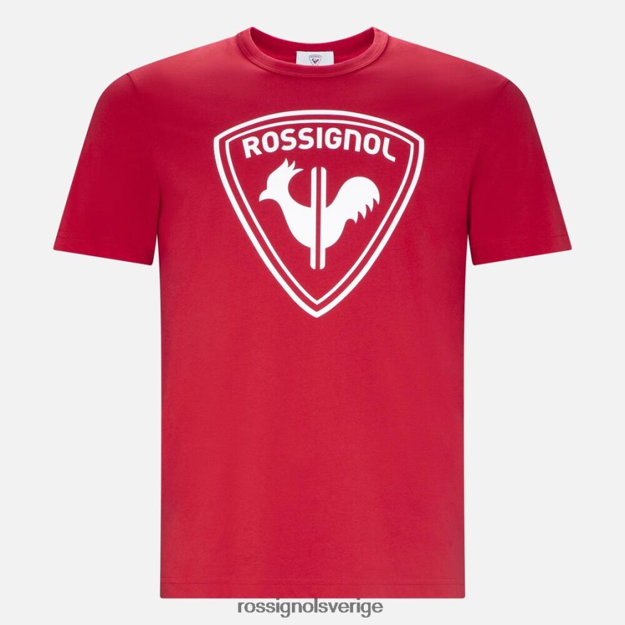 män Rossignol carmin logotyp t-shirt blast 0P00HR128