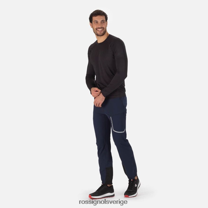 män Rossignol svart skpr långärmad t-shirt blast 0P00HR310