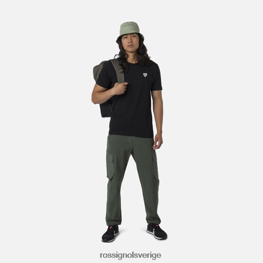 män Rossignol svart vanlig t-shirt med logotyp blast 0P00HR27