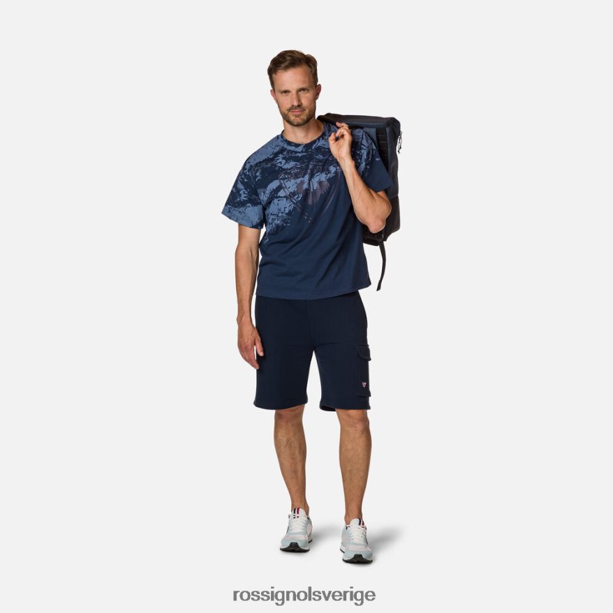 män Rossignol mörk marinblå bekväma shorts i bomull bottnar 0P00HR132