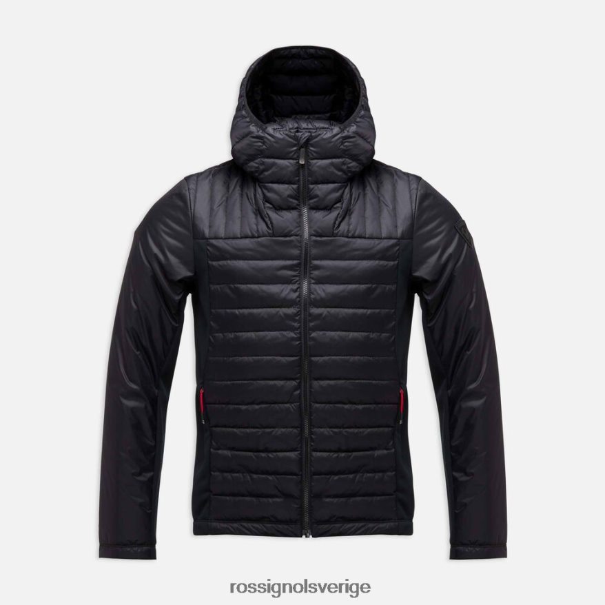 män Rossignol svart skpr hybrid lätt jacka blast 0P00HR342