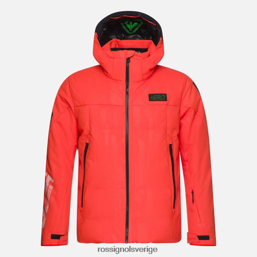 män Rossignol neonröd hero depart skidjacka blast 0P00HR605