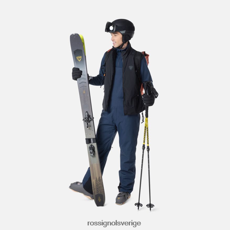 män Rossignol svart väst på sidan blast 0P00HR343