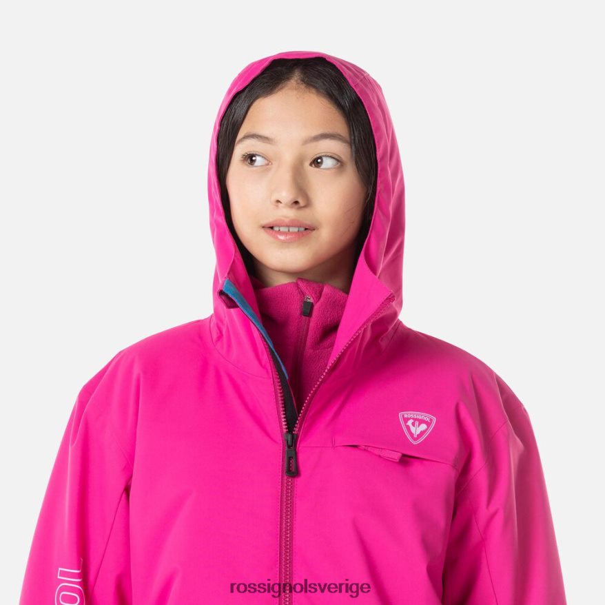 juniorer Rossignol orkidérosa skidjacka blast 0P00HR1195