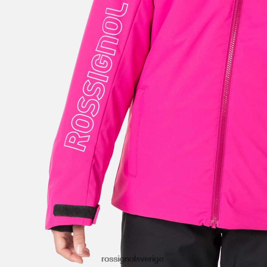 juniorer Rossignol orkidérosa skidjacka blast 0P00HR1195