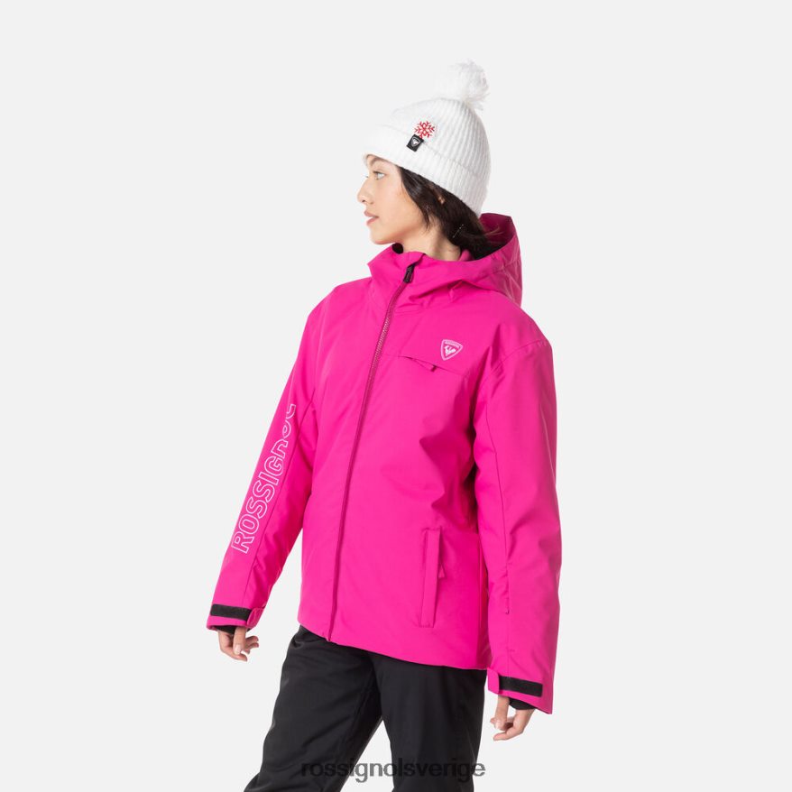 juniorer Rossignol orkidérosa skidjacka blast 0P00HR1195