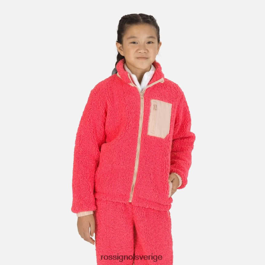 juniorer Rossignol pinklyft fleece-jacka blast 0P00HR1153