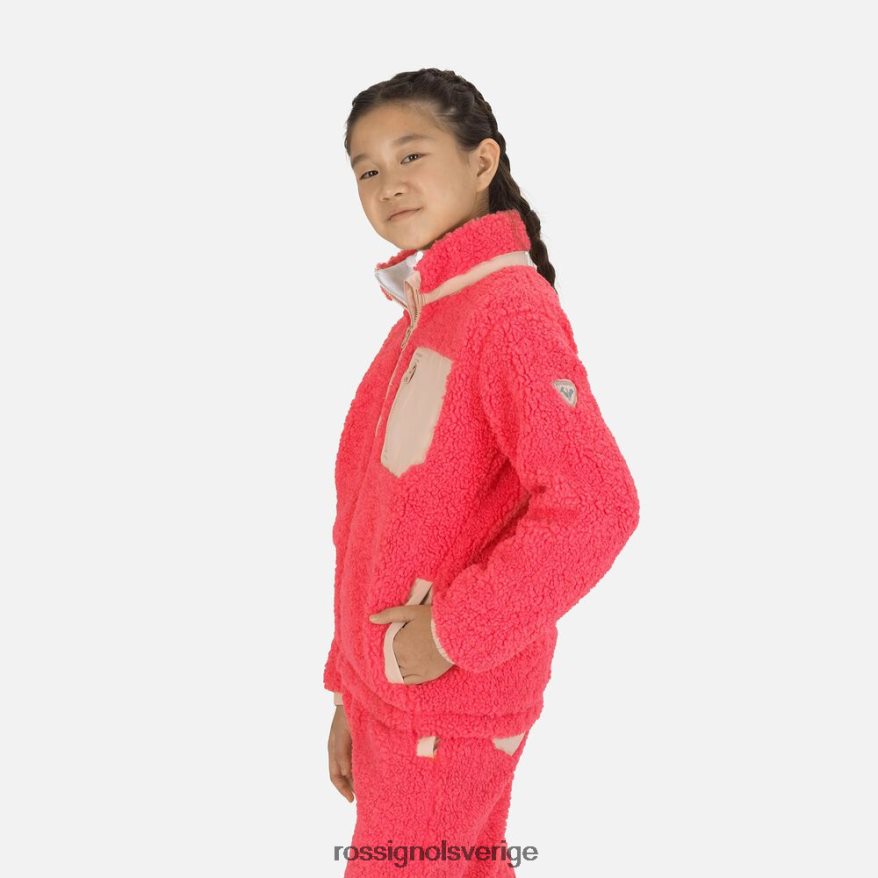 juniorer Rossignol pinklyft fleece-jacka blast 0P00HR1153
