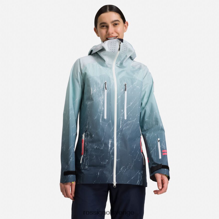 kvinnor Rossignol akvamarmor atelier s rid gratis skidjacka blast 0P00HR1040