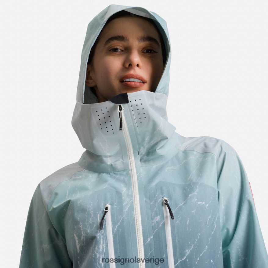 kvinnor Rossignol akvamarmor atelier s rid gratis skidjacka blast 0P00HR1040