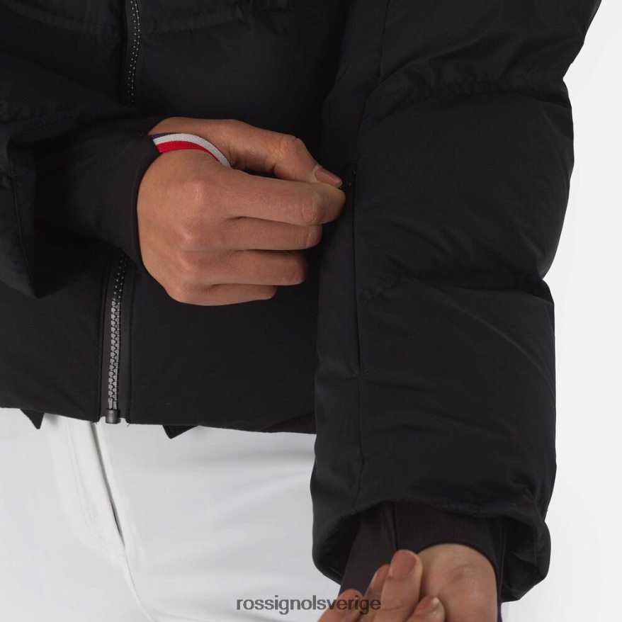 kvinnor Rossignol bicolor signatur dun skidjacka blast 0P00HR1074