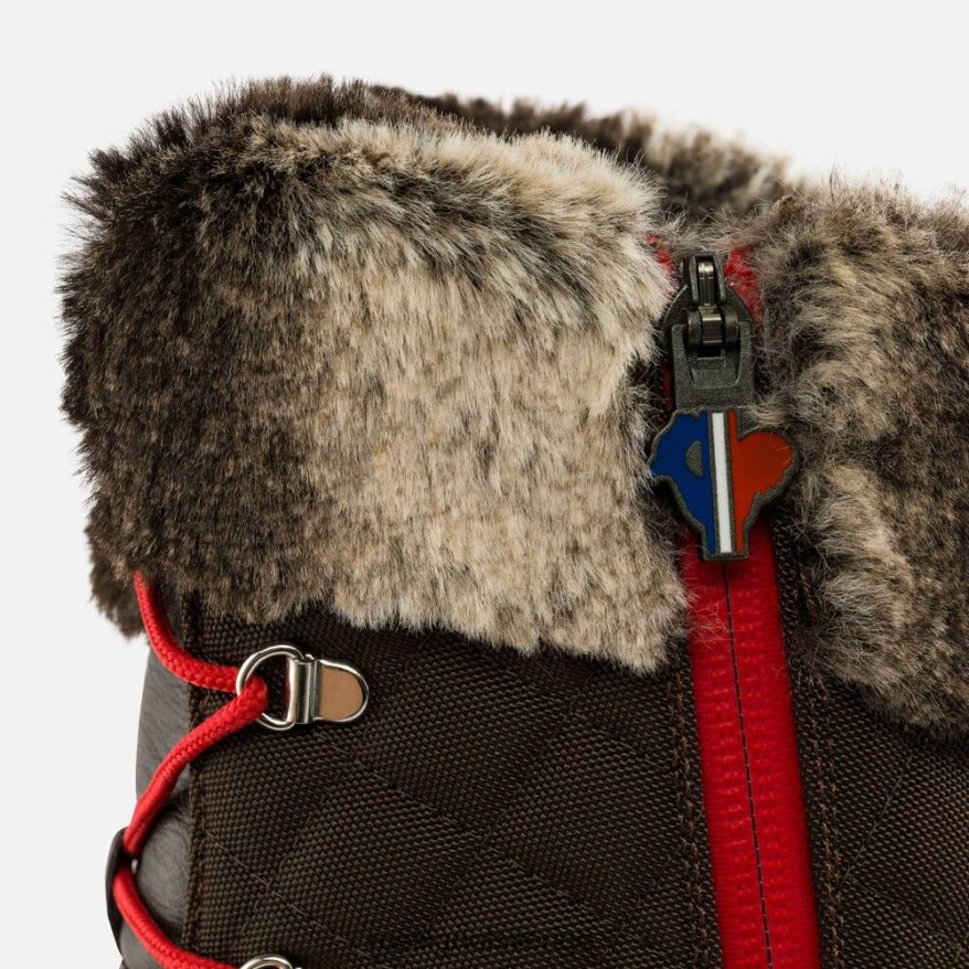 kvinnor Rossignol brun 1907 megeve stövlar Skodon 0P00HR773