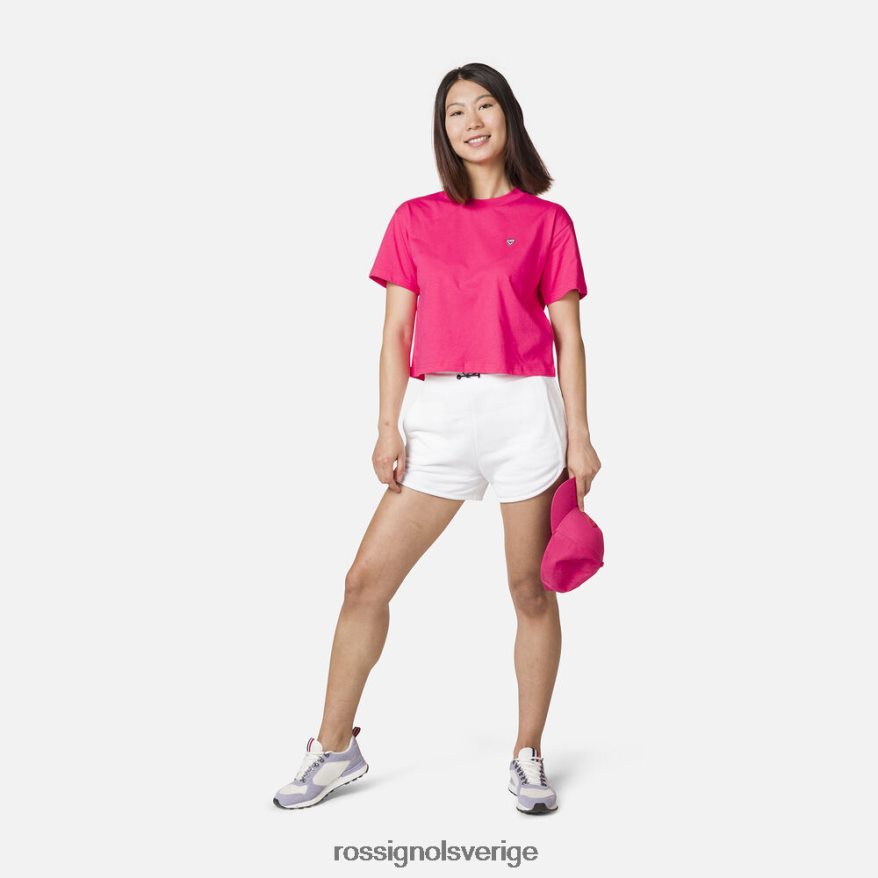 kvinnor Rossignol candypink crop tee blast 0P00HR739
