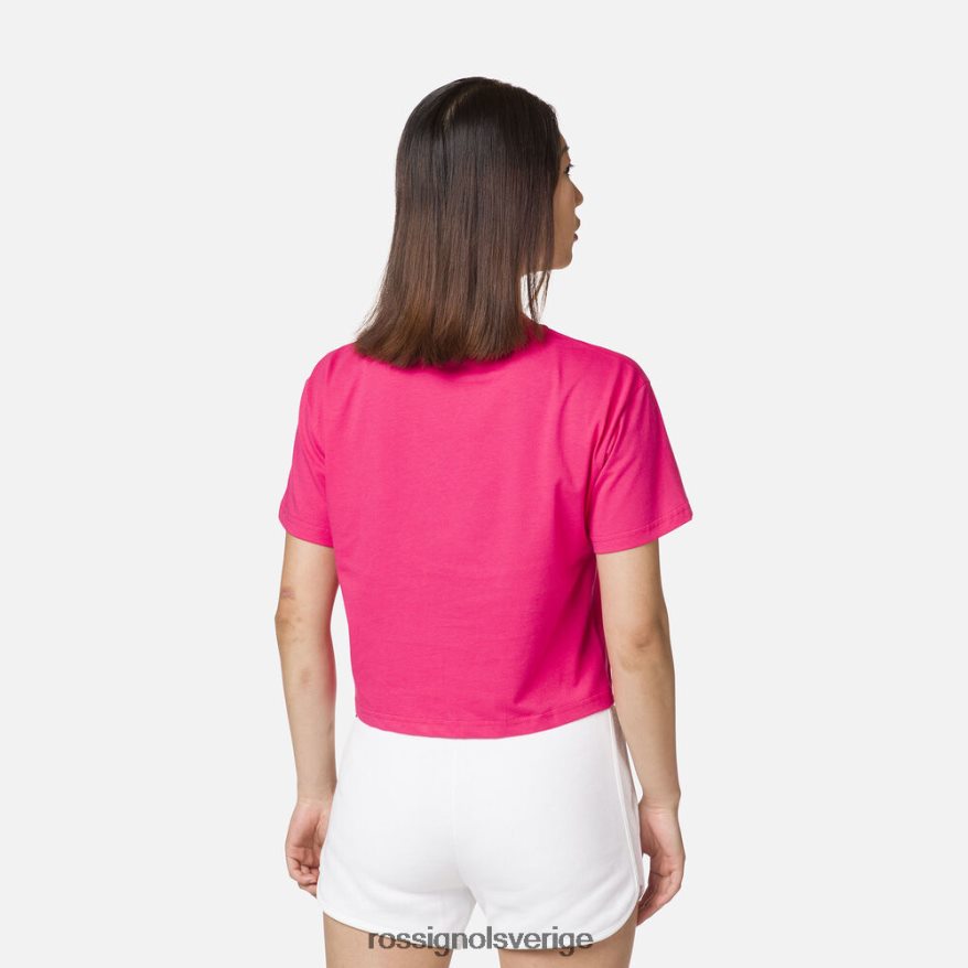 kvinnor Rossignol candypink crop tee blast 0P00HR739