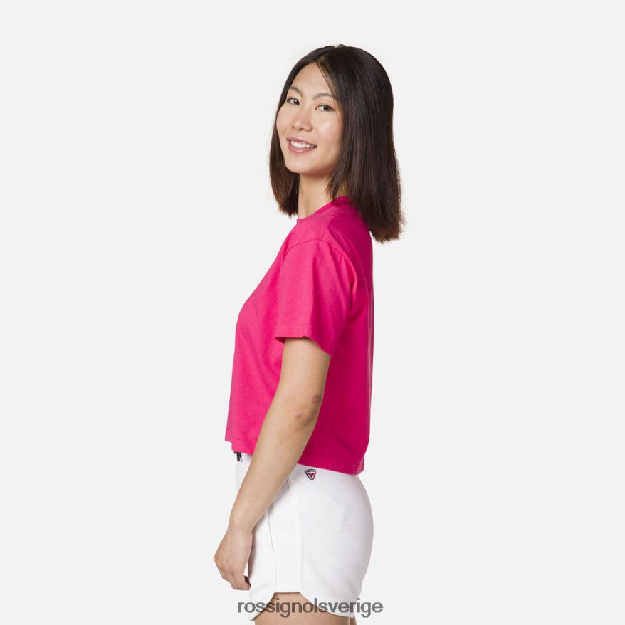 kvinnor Rossignol candypink crop tee blast 0P00HR739