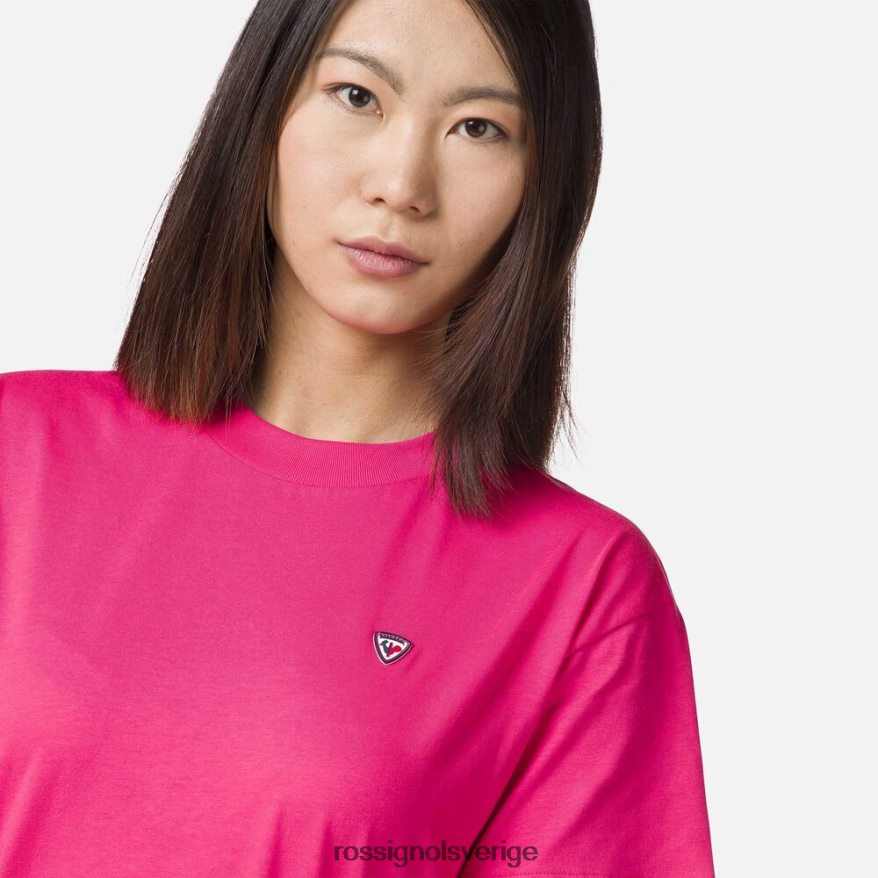 kvinnor Rossignol candypink crop tee blast 0P00HR739
