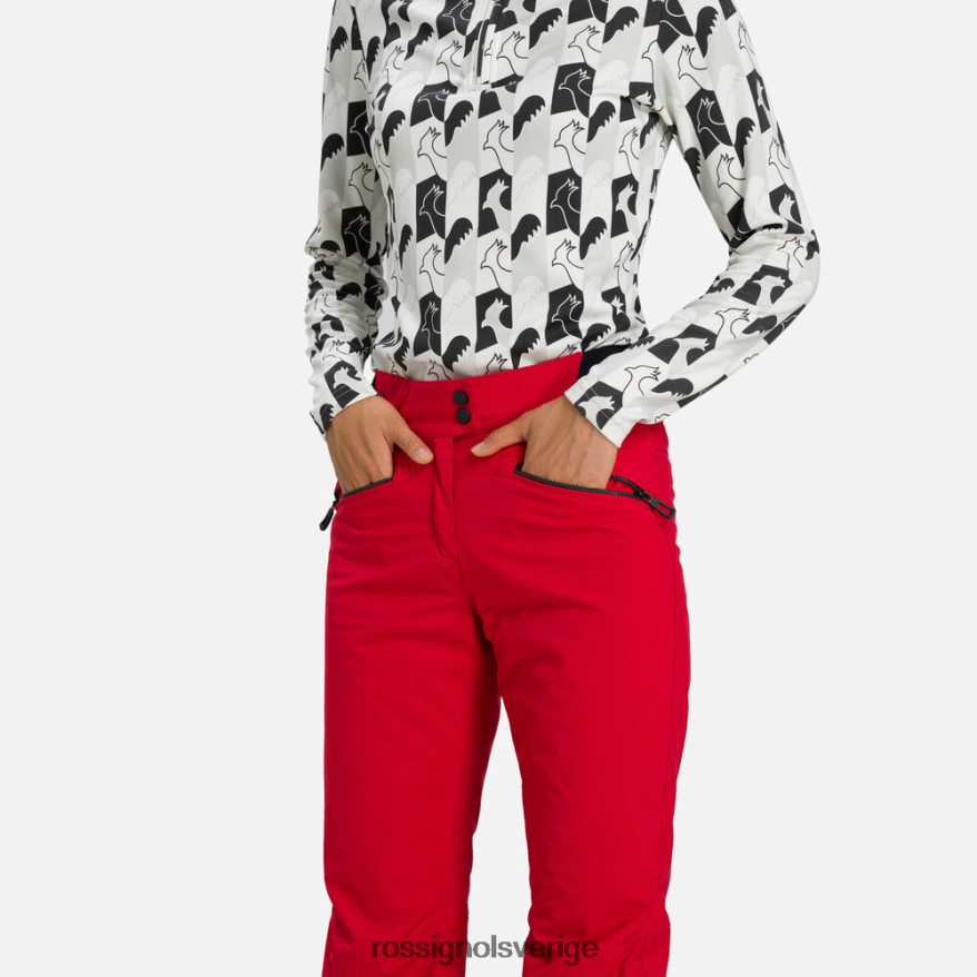 kvinnor Rossignol carmin klassiska skidbyxor bottnar 0P00HR775