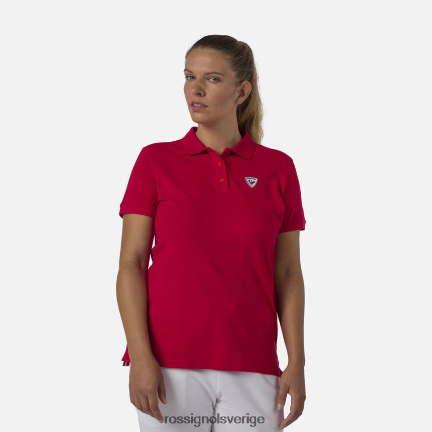 kvinnor Rossignol carmin logotyp polo blast 0P00HR900