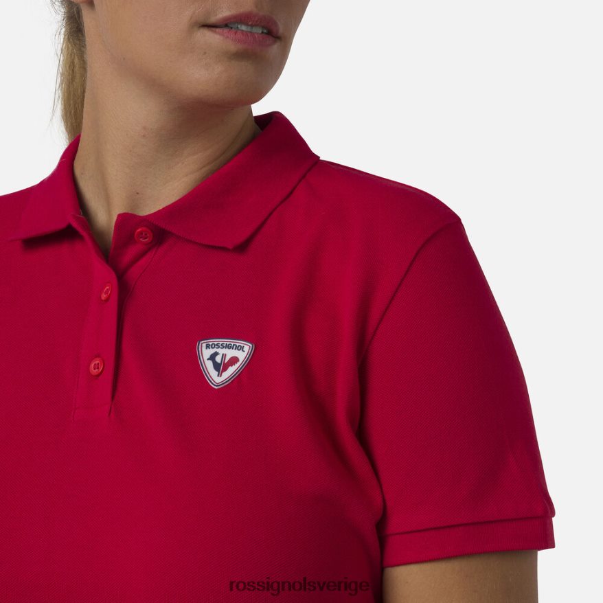 kvinnor Rossignol carmin logotyp polo blast 0P00HR900