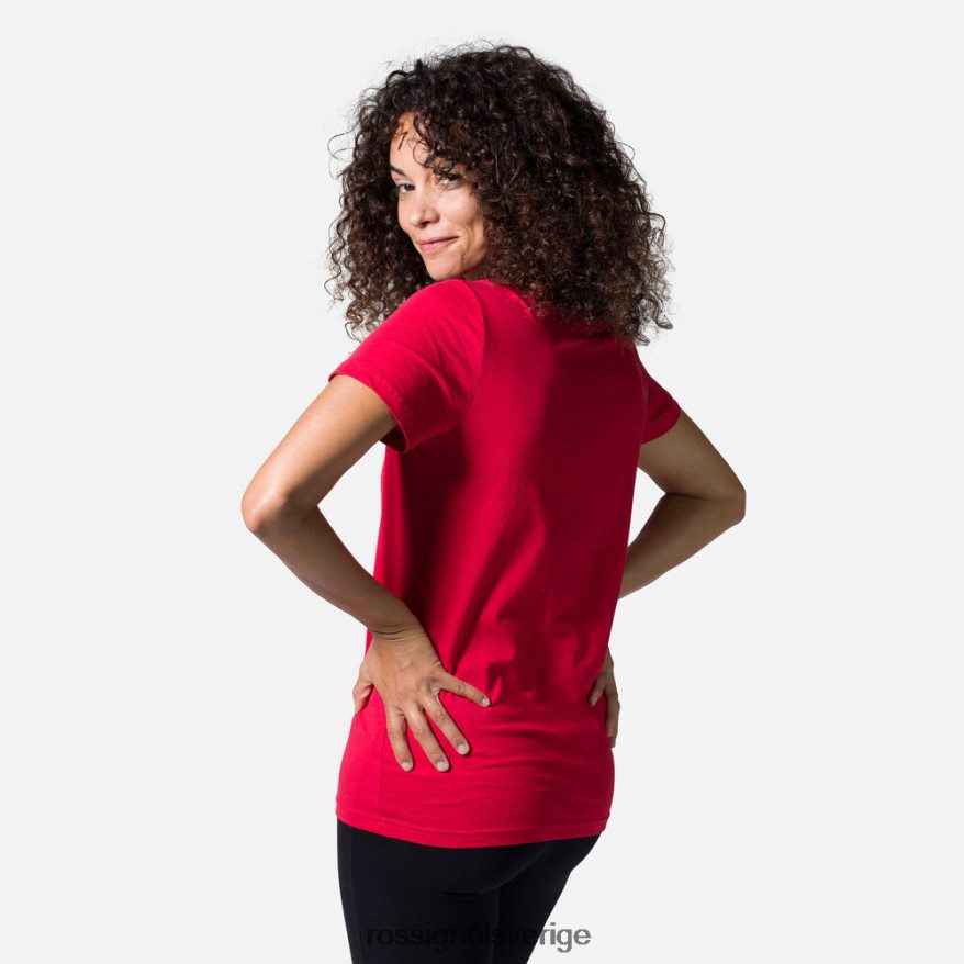 kvinnor Rossignol carmin logotyp t-shirt blast 0P00HR933