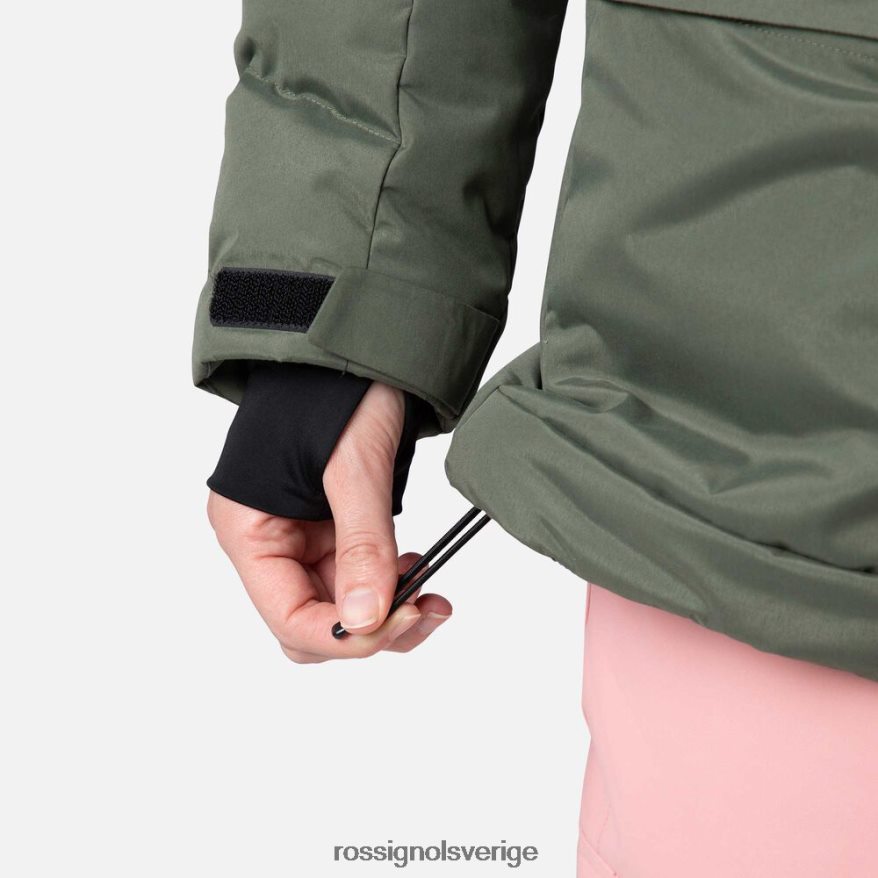 kvinnor Rossignol ebenholtsgrönt pösig skidparkas blast 0P00HR1037