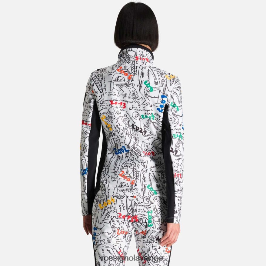 kvinnor Rossignol galax JCC Brady Mjuk jacka med tryck blast 0P00HR1022