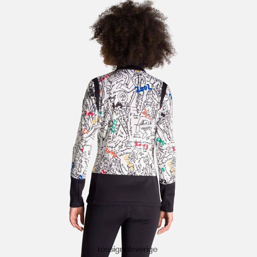 kvinnor Rossignol galax jcc climi-jacka med tryck blast 0P00HR1020