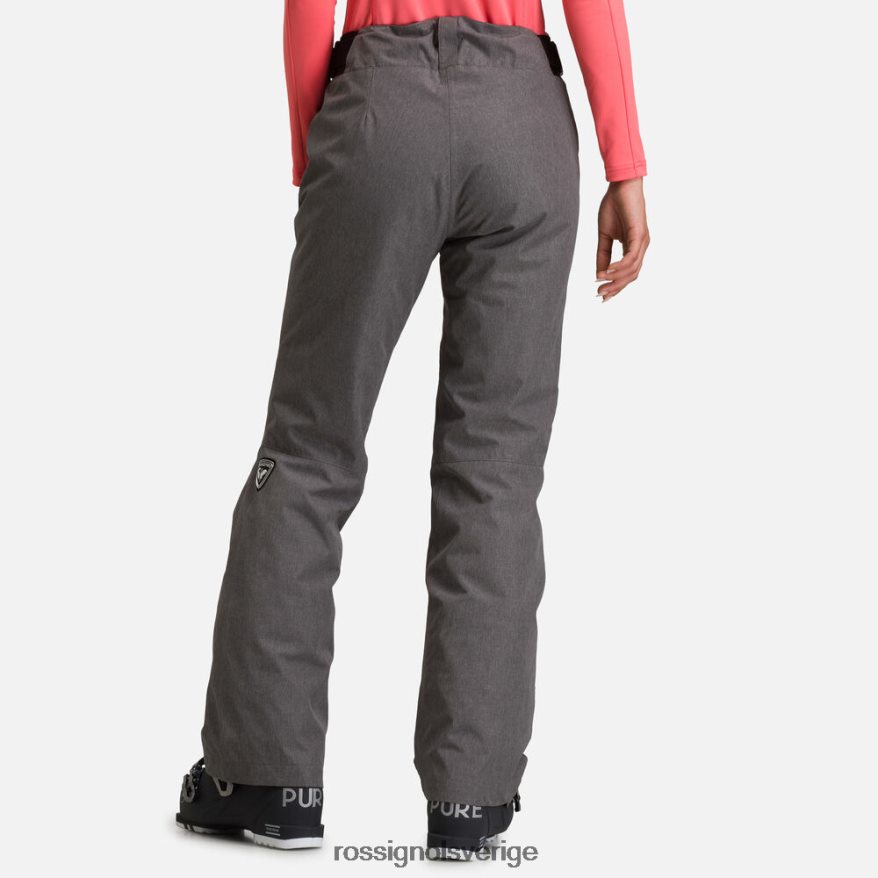 kvinnor Rossignol gråmelerad ljunga skidbyxor bottnar 0P00HR1102