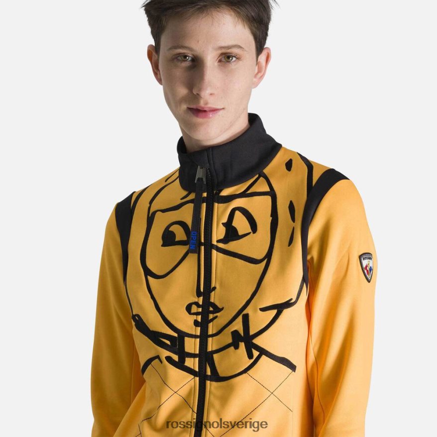 kvinnor Rossignol gul jcc climi jacka blast 0P00HR1001