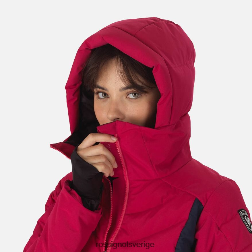 kvinnor Rossignol körsbär courbe skidjacka blast 0P00HR1112