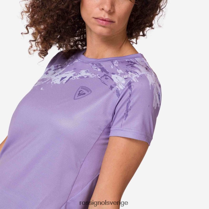 kvinnor Rossignol lavendel grå lätt t-shirt blast 0P00HR764